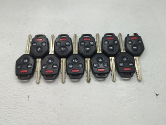 compare product Lot of 10 Subaru Keyless Entry Remote Fob MIXED FCC IDS 1474174