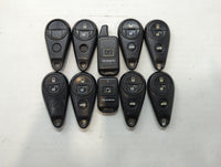 Lot of 10 Subaru Keyless Entry Remote Fob GOH-PCMINI-4Q | CWTWB1U19 | - Oemusedautoparts1.com