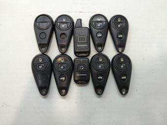 compare product Lot of 10 Subaru Keyless Entry Remote Fob GOH-PCMINI-4Q | CWTWB1U19 |