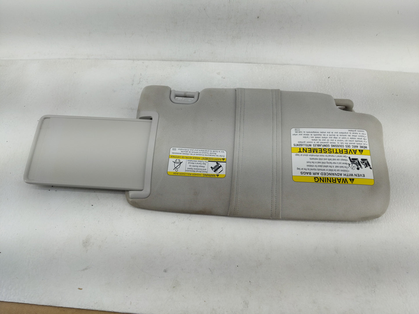 0 Subaru Forester Sun Visor Shade Replacement Driver Left Mirror Fits OEM Used Auto Parts - Oemusedautoparts1.com