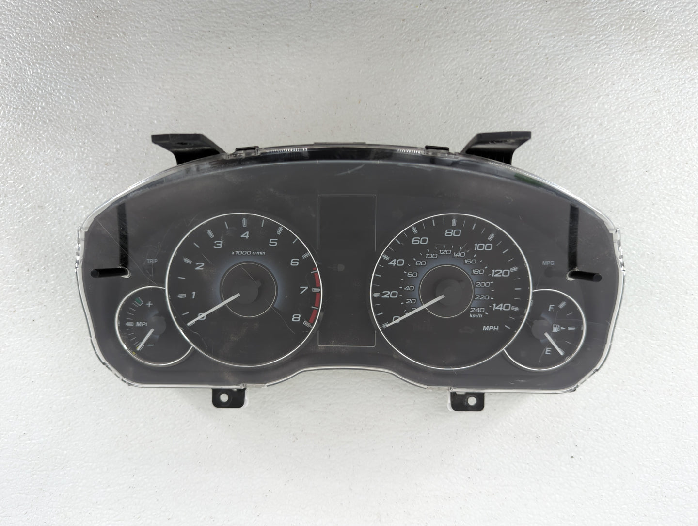 2010 Subaru Legacy Instrument Cluster Speedometer Gauges P/N:85002AJ05A Fits OEM Used Auto Parts - Oemusedautoparts1.com