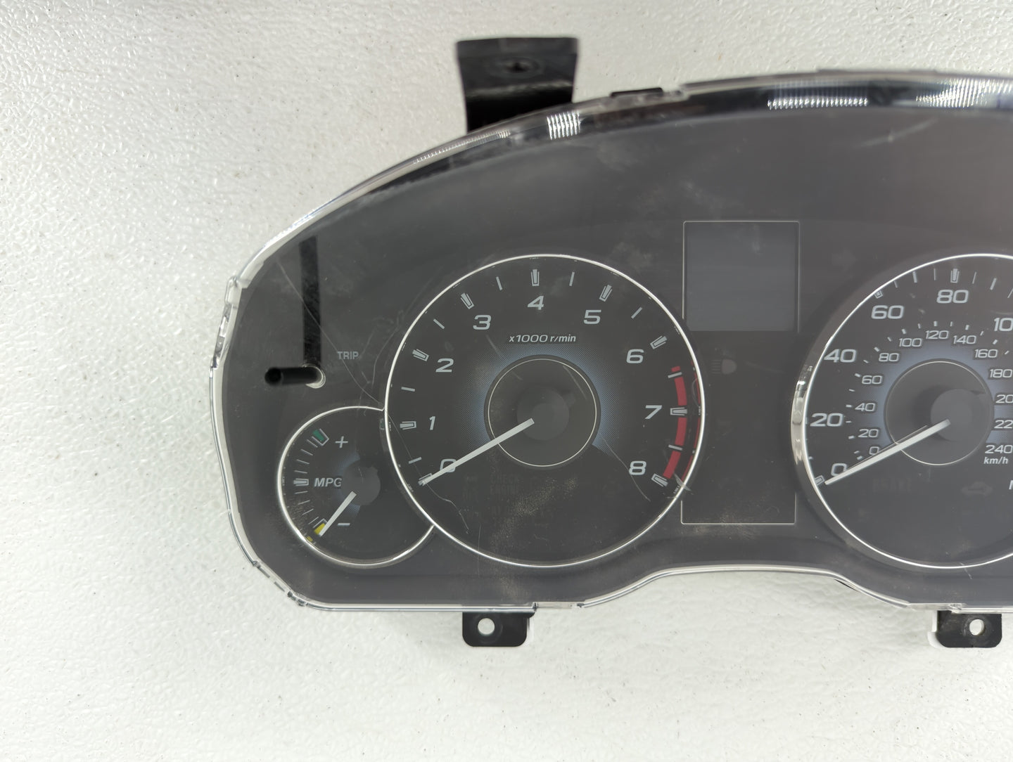 2010 Subaru Legacy Instrument Cluster Speedometer Gauges P/N:85002AJ05A Fits OEM Used Auto Parts - Oemusedautoparts1.com