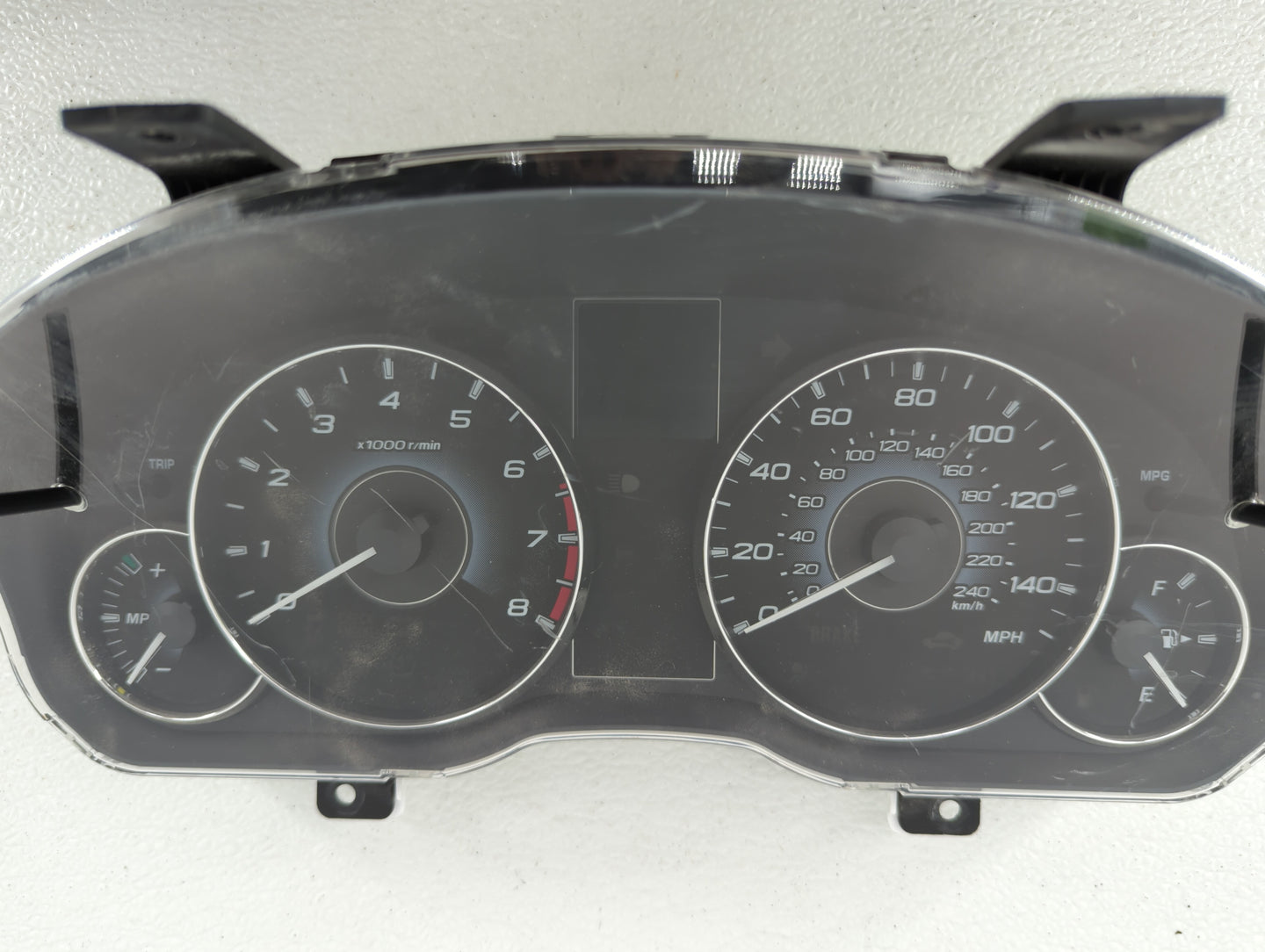 2010 Subaru Legacy Instrument Cluster Speedometer Gauges P/N:85002AJ05A Fits OEM Used Auto Parts - Oemusedautoparts1.com