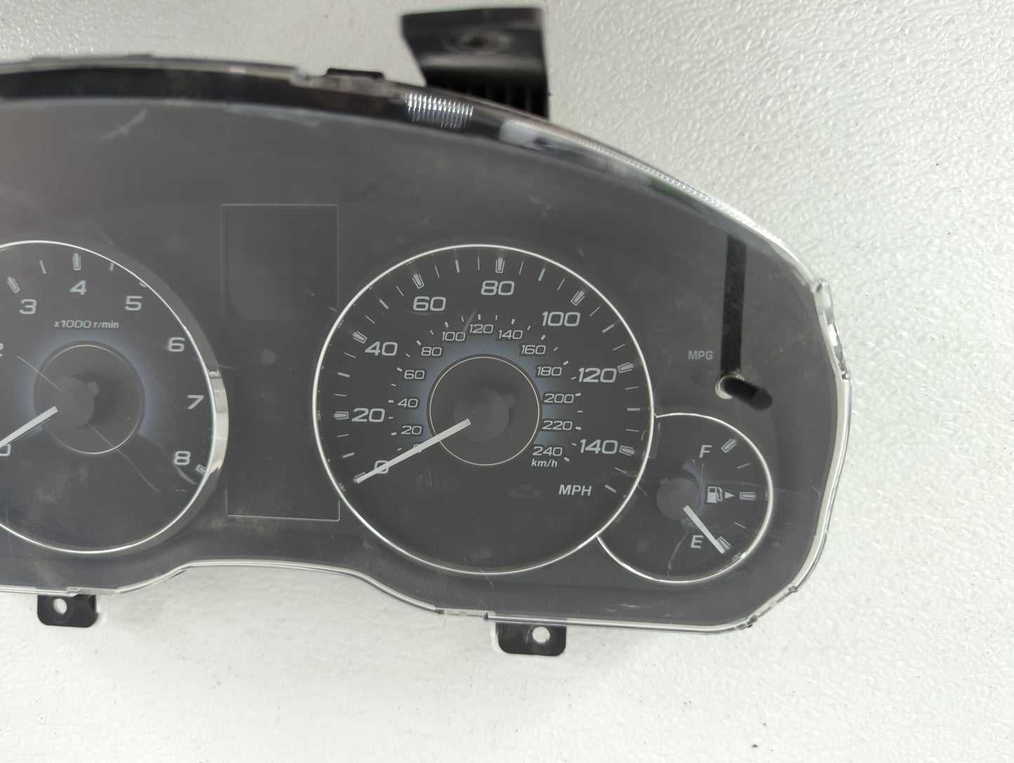 2010 Subaru Legacy Instrument Cluster Speedometer Gauges P/N:85002AJ05A Fits OEM Used Auto Parts - Oemusedautoparts1.com