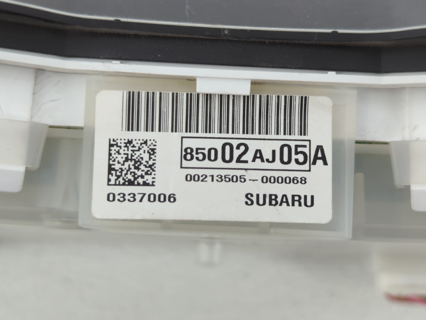 2010 Subaru Legacy Instrument Cluster Speedometer Gauges P/N:85002AJ05A Fits OEM Used Auto Parts - Oemusedautoparts1.com