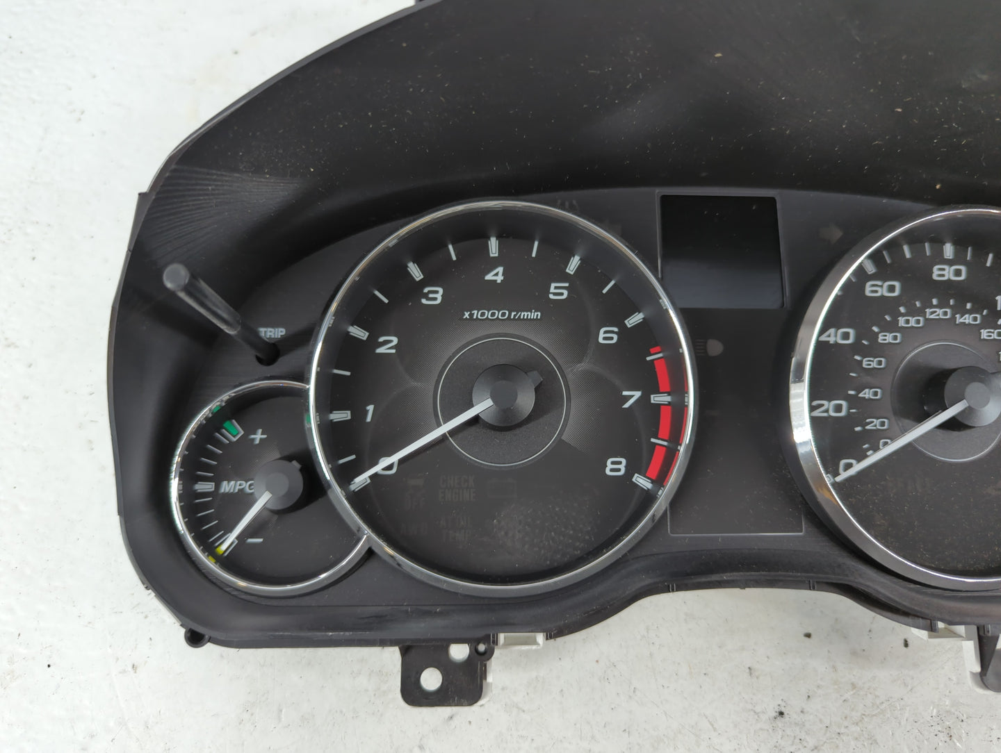 2012 Subaru Legacy Instrument Cluster Speedometer Gauges P/N:85003AJ61A Fits OEM Used Auto Parts - Oemusedautoparts1.com