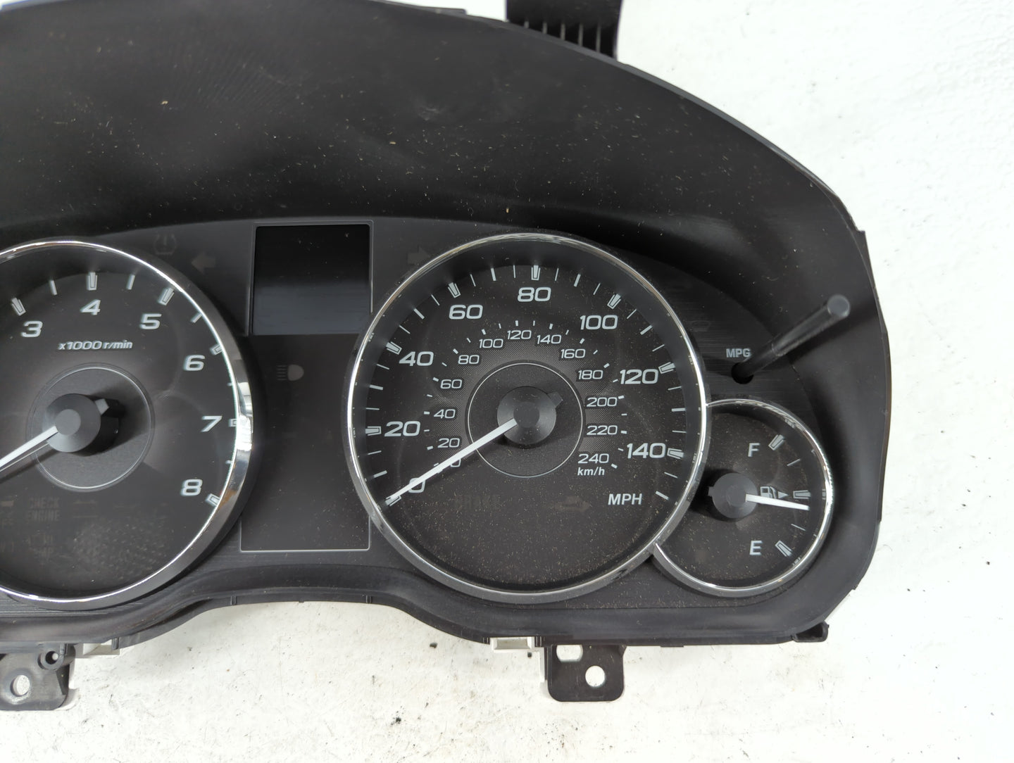 2012 Subaru Legacy Instrument Cluster Speedometer Gauges P/N:85003AJ61A Fits OEM Used Auto Parts - Oemusedautoparts1.com