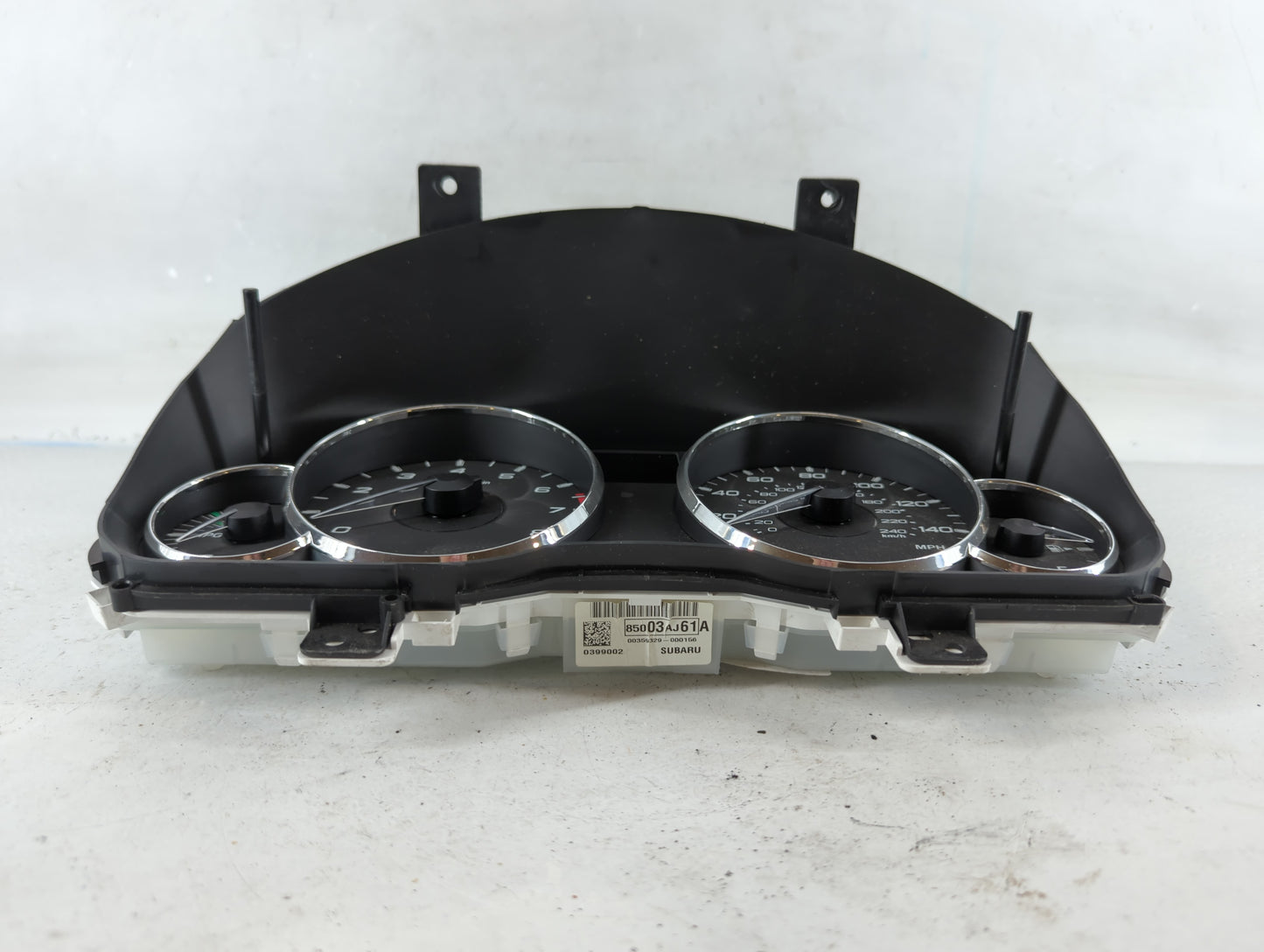 2012 Subaru Legacy Instrument Cluster Speedometer Gauges P/N:85003AJ61A Fits OEM Used Auto Parts - Oemusedautoparts1.com