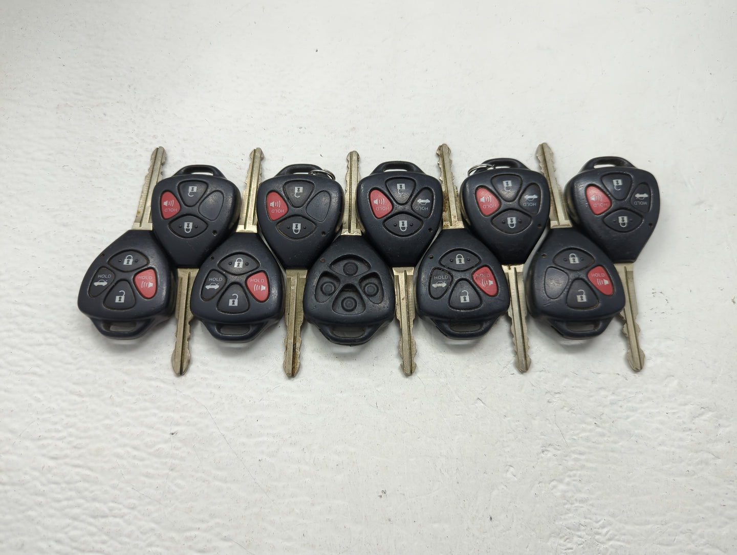 Lot of 10 Toyota Keyless Entry Remote Fob UNKNOWN UNKNOWN - Oemusedautoparts1.com