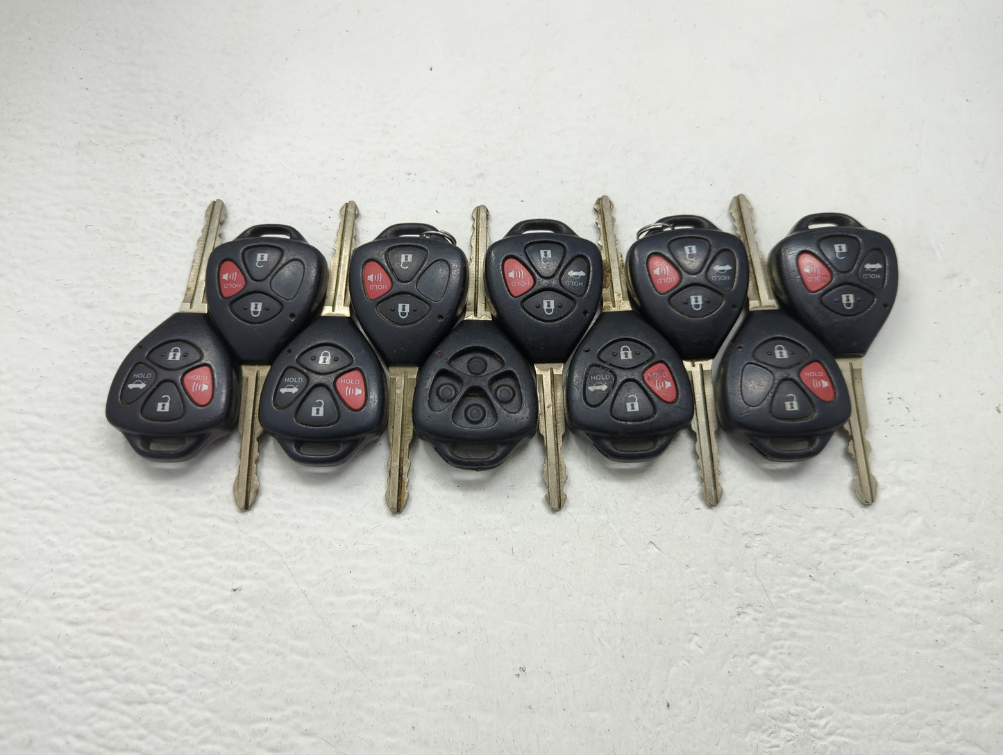 Lot of 10 Toyota Keyless Entry Remote Fob UNKNOWN UNKNOWN - Oemusedautoparts1.com