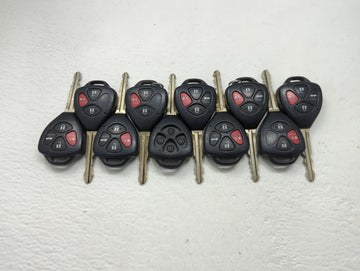 Lot of 10 Toyota Keyless Entry Remote Fob UNKNOWN UNKNOWN - Oemusedautoparts1.com