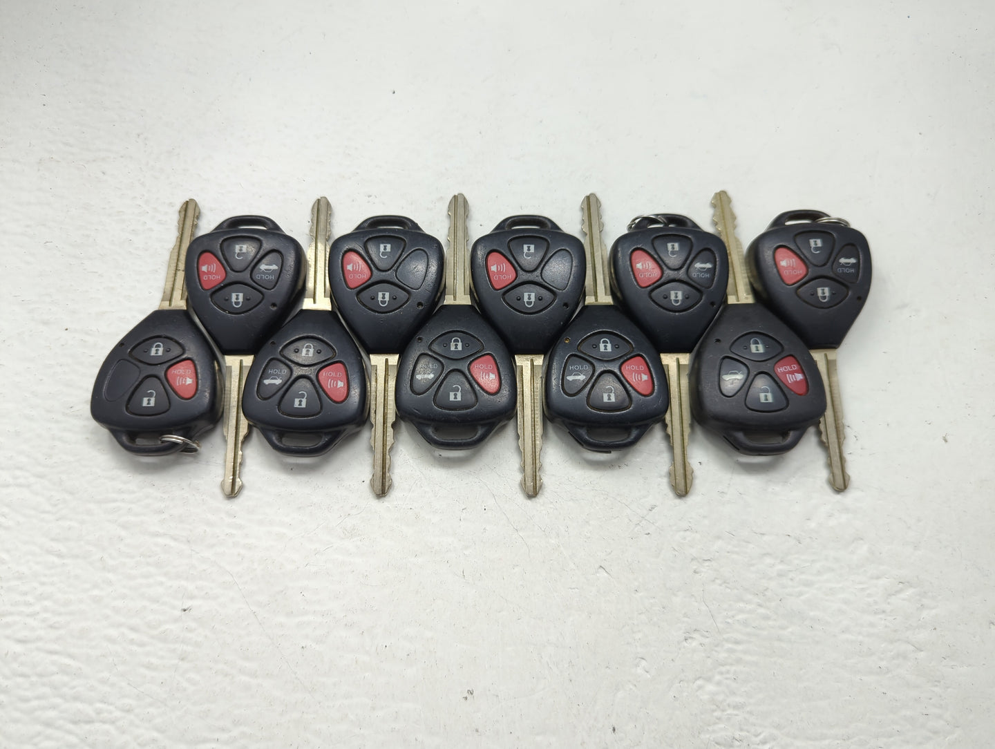 Lot of 10 Toyota Keyless Entry Remote Fob UNKNOWN UNKNOWN - Oemusedautoparts1.com