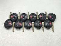 Lot of 10 Toyota Keyless Entry Remote Fob MIXED FCC IDS MIXED PART - Oemusedautoparts1.com