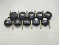 Lot of 10 Toyota Keyless Entry Remote Fob MIXED FCC IDS MIXED PART - Oemusedautoparts1.com
