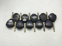 Lot of 10 Toyota Keyless Entry Remote Fob MIXED FCC IDS MIXED PART - Oemusedautoparts1.com