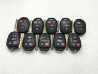 Lot of 10 Toyota Keyless Entry Remote Fob MIXED FCC IDS MIXED PART - Oemusedautoparts1.com