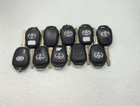 Lot of 10 Toyota Keyless Entry Remote Fob MIXED FCC IDS MIXED PART - Oemusedautoparts1.com