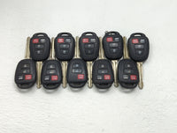 Lot of 10 Toyota Keyless Entry Remote Fob MIXED FCC IDS MIXED PART - Oemusedautoparts1.com