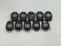 Lot of 10 Toyota Keyless Entry Remote Fob MIXED FCC IDS MIXED PART - Oemusedautoparts1.com