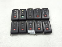 Lot of 10 Toyota Keyless Entry Remote Fob MIXED FCC IDS MIXED PART - Oemusedautoparts1.com