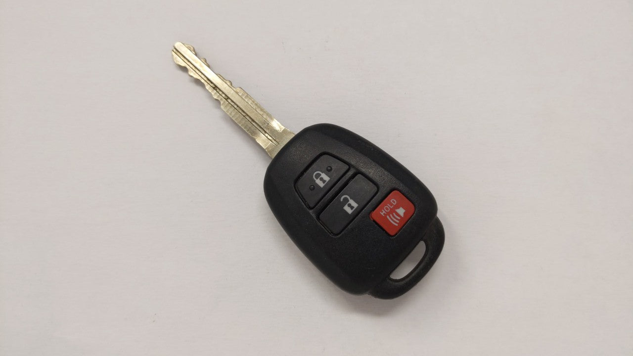 Toyota Keyless Entry Remote Fob Hyq12bdm None 3 Buttons - Oemusedautoparts1.com