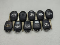 Lot of 10 Toyota Keyless Entry Remote Fob MIXED FCC IDS MIXED PART - Oemusedautoparts1.com