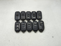 Lot of 10 Toyota Keyless Entry Remote Fob MIXED FCC IDS MIXED PART 1471444 - Oemusedautoparts1.com