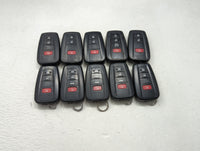 Lot of 10 Toyota Keyless Entry Remote Fob MIXED FCC IDS MIXED PART 1471601 - Oemusedautoparts1.com