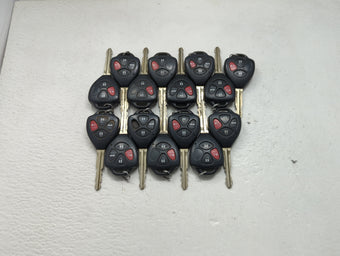 compare product Lot of 15 Toyota Keyless Entry Remote Fob MIXED FCC IDS 1473643