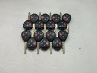 Lot of 15 Toyota Keyless Entry Remote Fob MIXED FCC IDS 1473644 - Oemusedautoparts1.com