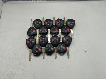 compare product Lot of 15 Toyota Keyless Entry Remote Fob MIXED FCC IDS 1473645