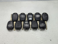 Lot of 10 Toyota Keyless Entry Remote Fob MIXED FCC IDS 1473659 - Oemusedautoparts1.com