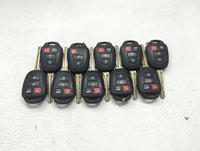Lot of 10 Toyota Keyless Entry Remote Fob MIXED FCC IDS 1473660 - Oemusedautoparts1.com