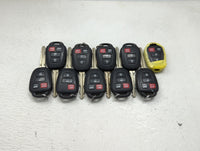 Lot of 10 Toyota Keyless Entry Remote Fob MIXED FCC IDS 1473662 - Oemusedautoparts1.com