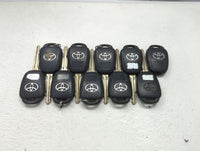 Lot of 10 Toyota Keyless Entry Remote Fob MIXED FCC IDS 1473663 - Oemusedautoparts1.com