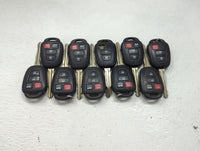 Lot of 10 Toyota Keyless Entry Remote Fob MIXED FCC IDS 1473665 - Oemusedautoparts1.com