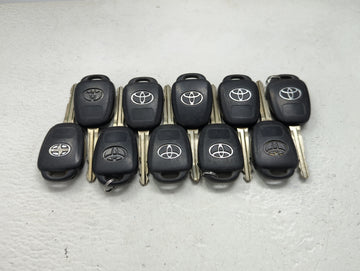 Lot of 10 Toyota Keyless Entry Remote Fob MIXED FCC IDS 1473665