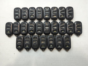 compare product Lot of 25 Toyota Keyless Entry Remote Fob GQ43VT14T