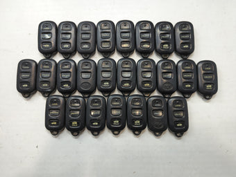 compare product Lot of 25 Toyota Keyless Entry Remote Fob GQ43VT14T