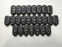 Lot of 25 Toyota Keyless Entry Remote Fob GQ43VT14T - Oemusedautoparts1.com