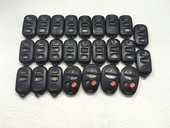 compare product Lot of 25 Toyota Keyless Entry Remote Fob GQ43VT14T