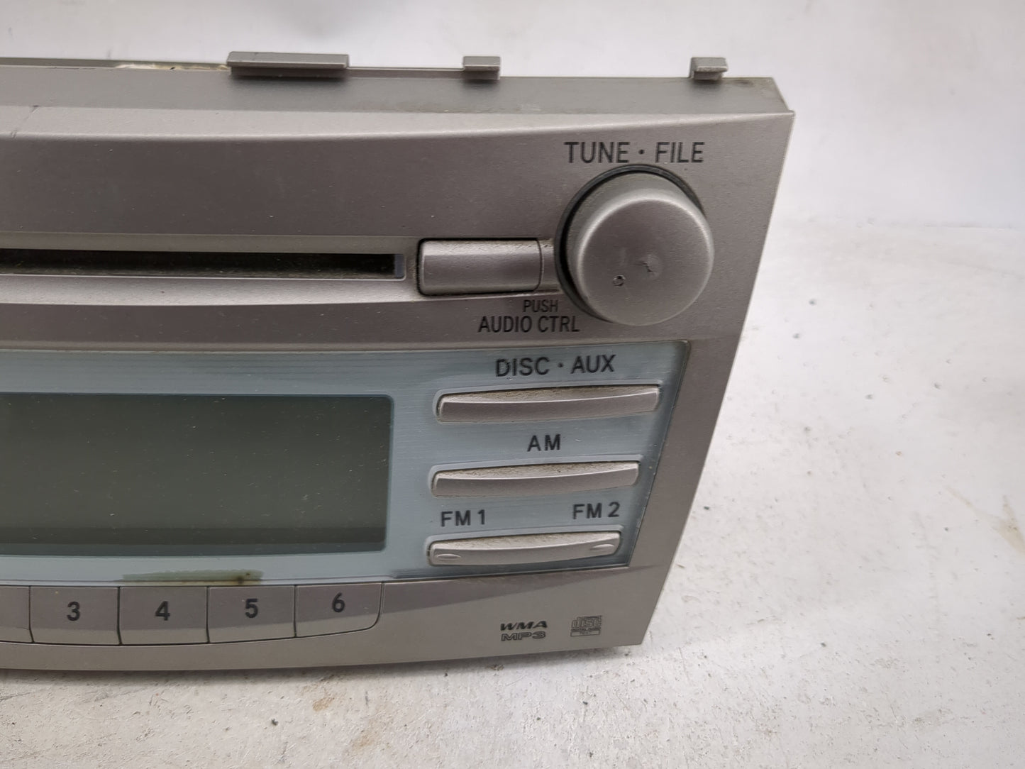 2007-2009 Toyota Camry Radio AM FM Cd Player Receiver Replacement Fits Fits 2007 2008 2009 OEM Used Auto Parts - Oemusedauto