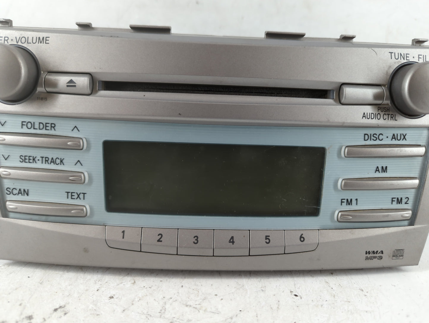 2007-2009 Toyota Camry Radio AM FM Cd Player Receiver Replacement P/N:86120-06182 86120-33890 Fits Fits 2007 2008 2009 OEM U