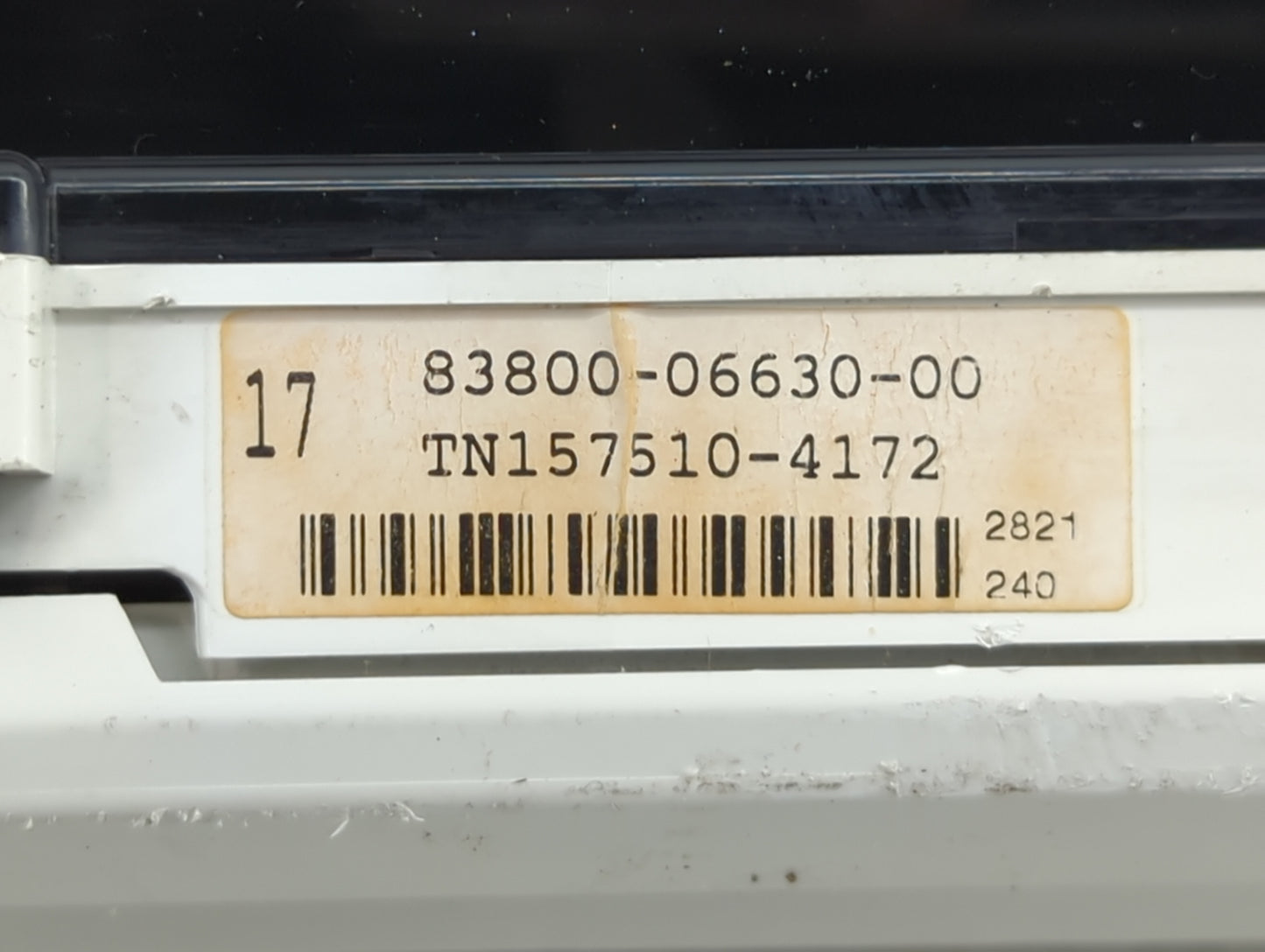 0 Toyota Camry Instrument Cluster Speedometer Gauges Fits OEM Used Auto Parts - Oemusedautoparts1.com