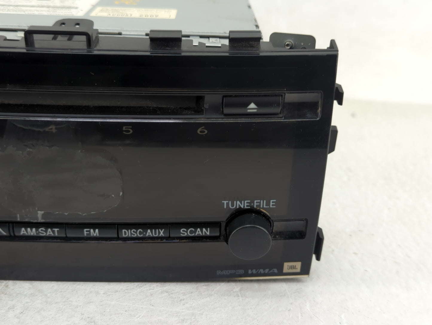 2006-2009 Toyota Prius Radio AM FM Cd Player Receiver Replacement Fits Fits 2006 2007 2008 2009 OEM Used Auto Parts - Oemuse
