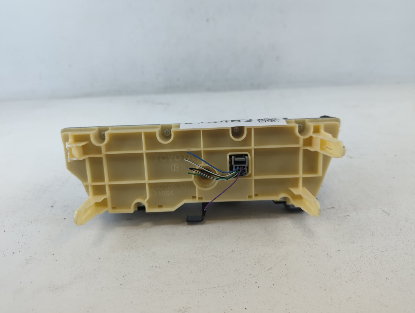 2013-2015 Toyota Prius Climate Control Module Temperature AC/Heater Replacement P/N:>ABS< 75D726 Fits Fits 2013 2014 2015 OE