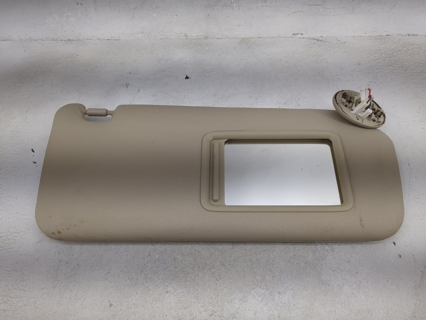 2006-2009 Toyota Rav4 Sun Visor Shade Replacement Passenger Right Mirror Fits Fits 2006 2007 2008 2009 OEM Used Auto Parts -