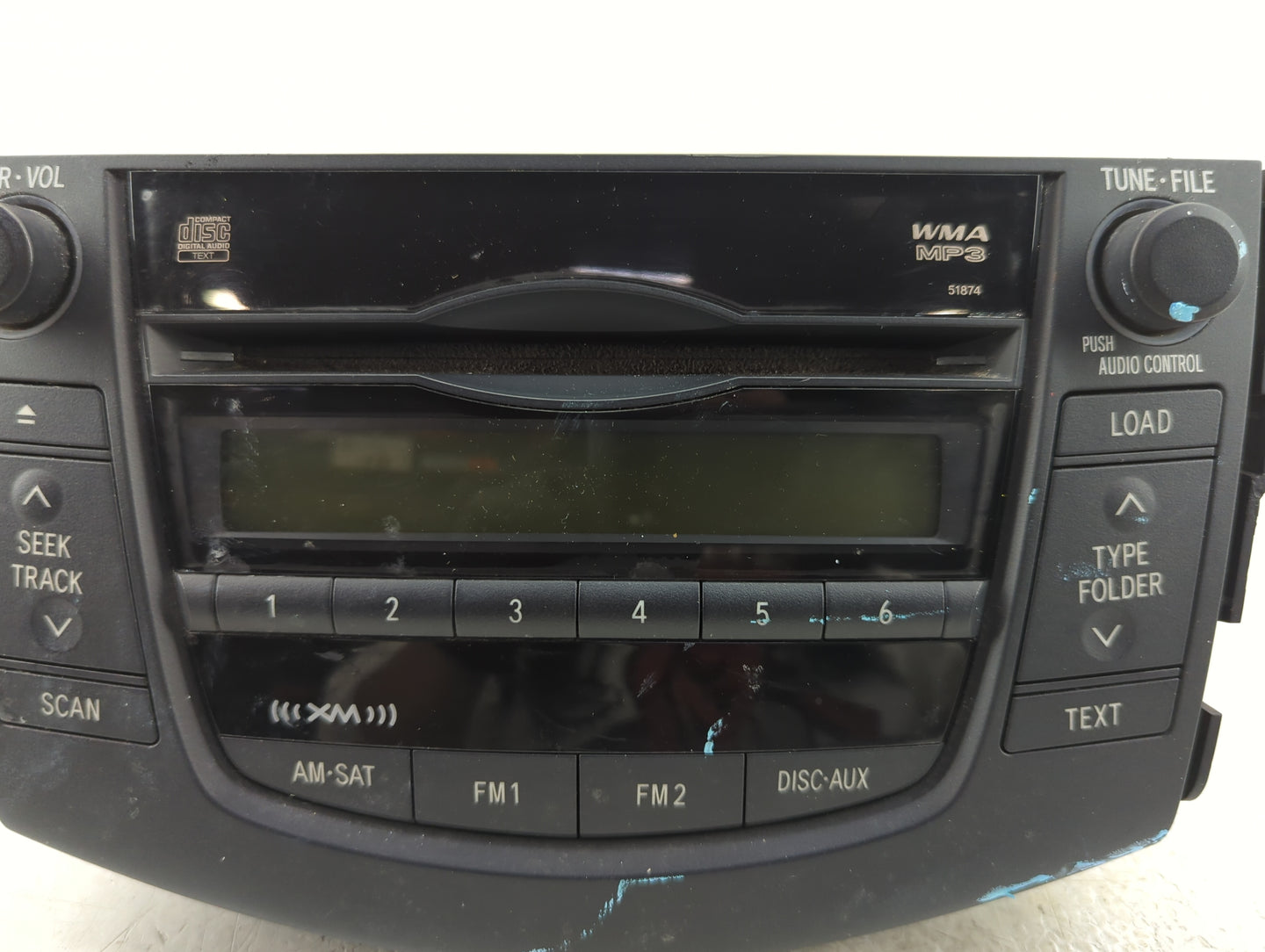 2010-2012 Toyota Rav4 Information Display Screen - Oemusedautoparts1.com