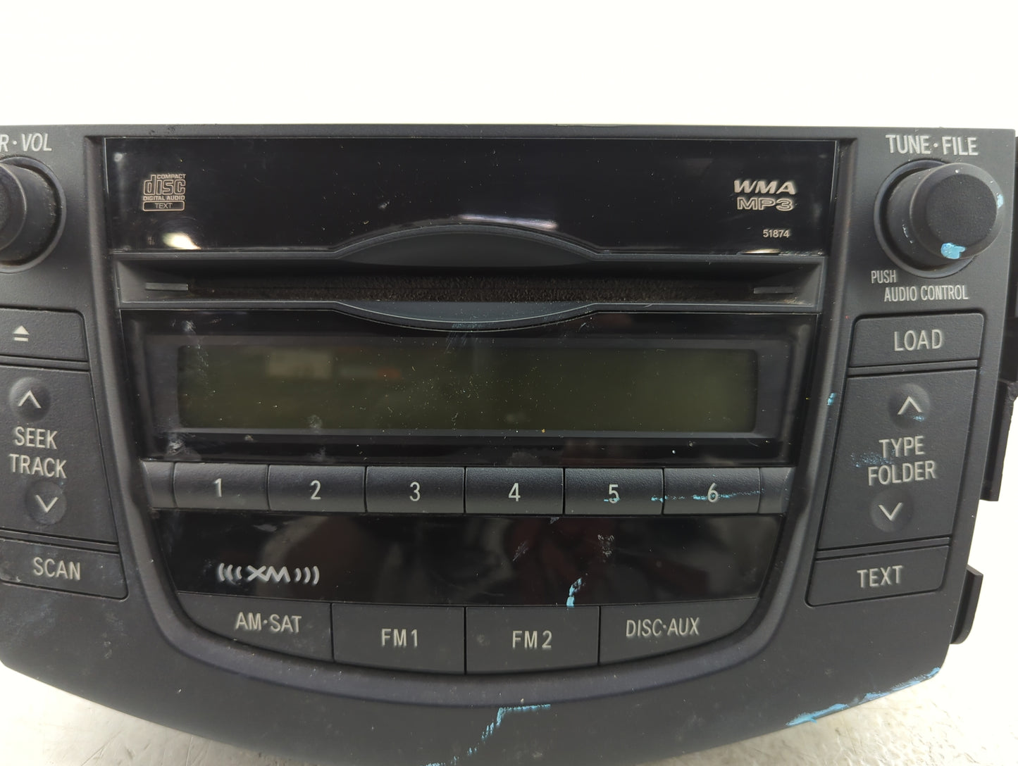 2010-2012 Toyota Rav4 Information Display Screen - Oemusedautoparts1.com