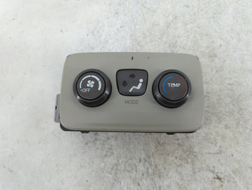 0 Toyota Sienna Climate Control Module Temperature AC/Heater Replacement Fits OEM Used Auto Parts - Oemusedautoparts1.com